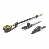 Stiga MT 500 AE Med batteri og lader - 278722108/ST3 - 48V 500-batteriserie inkl batteri og oplader. Akku Multitool stangsav og stanghækkeklipper i én, forlængerrøret giver en rækkevidde op til 4,3 m.